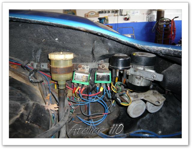 alpine berlinette a110 restauration caisse carrosserie moteur freinage vitrage peinture