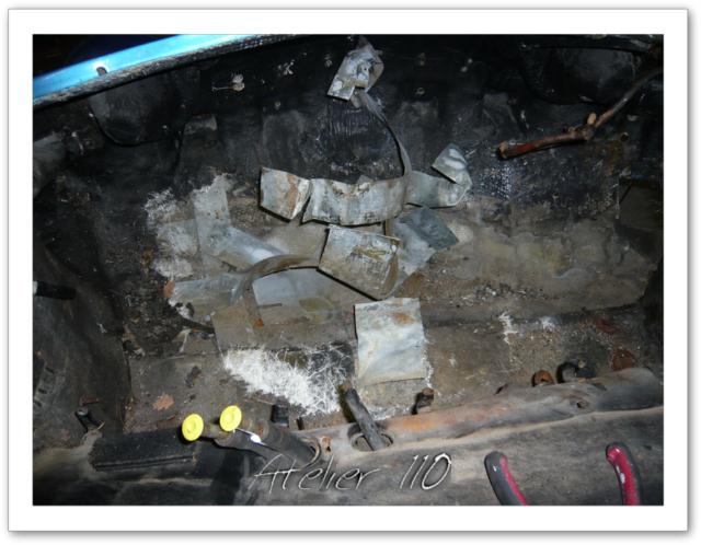 alpine berlinette a110 restauration caisse carrosserie moteur freinage vitrage peinture