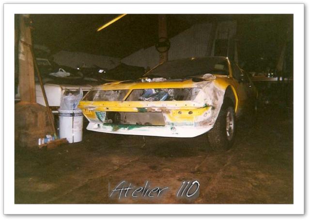 alpine a310 cylindres restauration vitres masque avant peinture