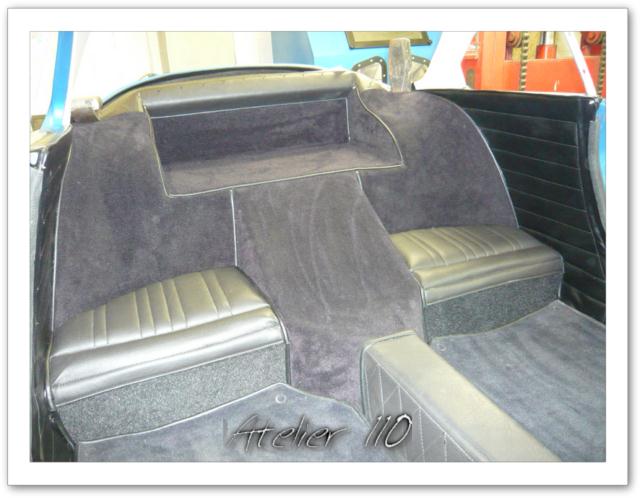 alpine berlinette a110 restauration sellerie 