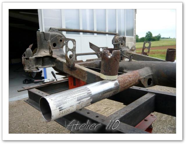 alpine berlinette a110 restauration chassis