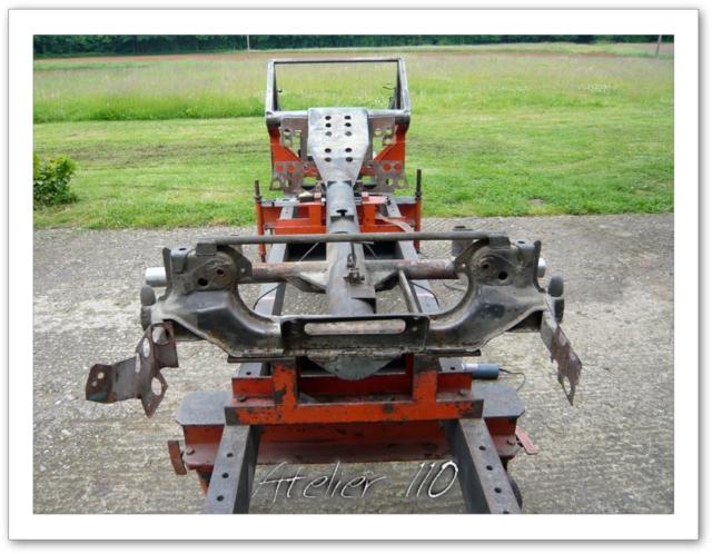 alpine berlinette a110 restauration chassis