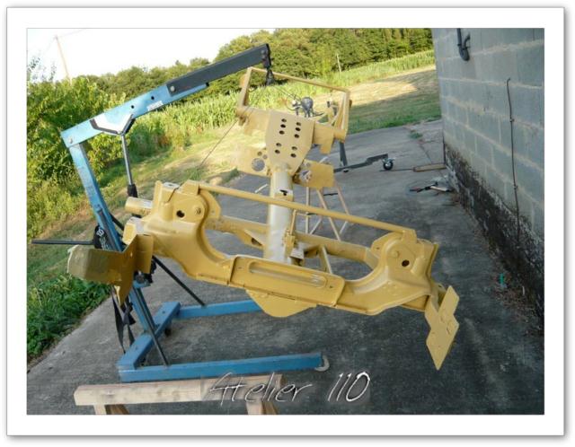 alpine berlinette a110 restauration chassis
