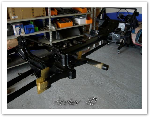 alpine berlinette a110 restauration chassis